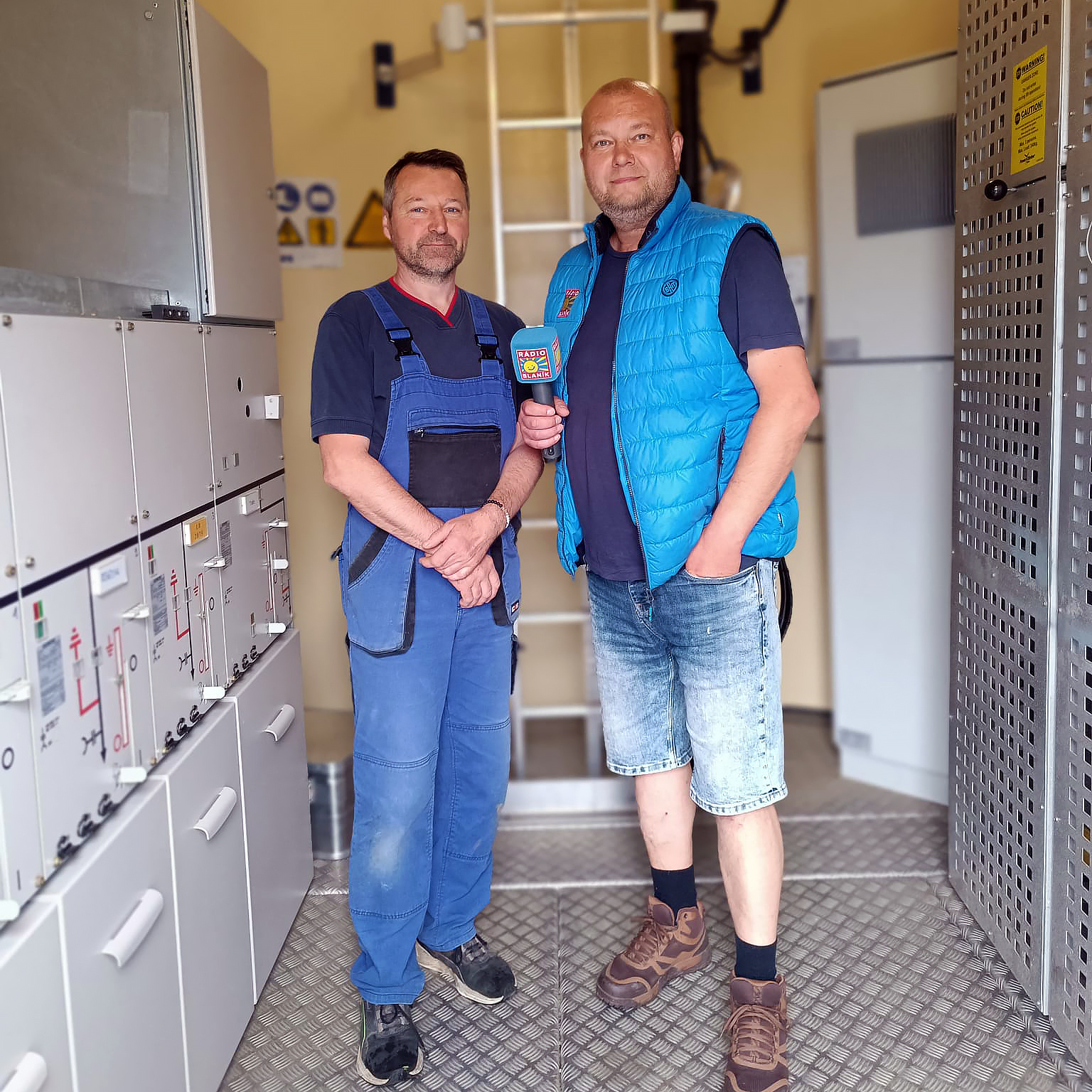 Na návštěvě větrné elektrárny v Horní Řasnici