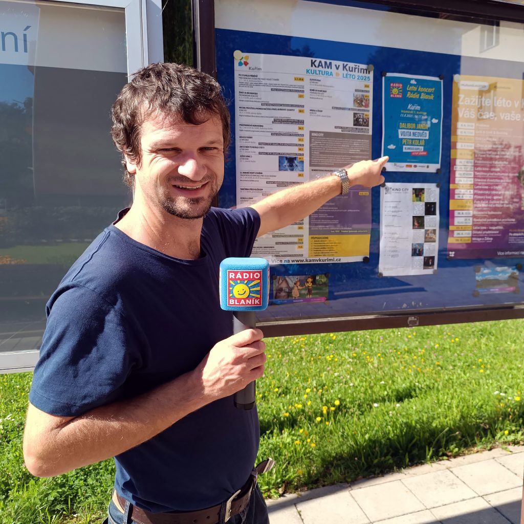 Náměstí 1. května v Kuřimi