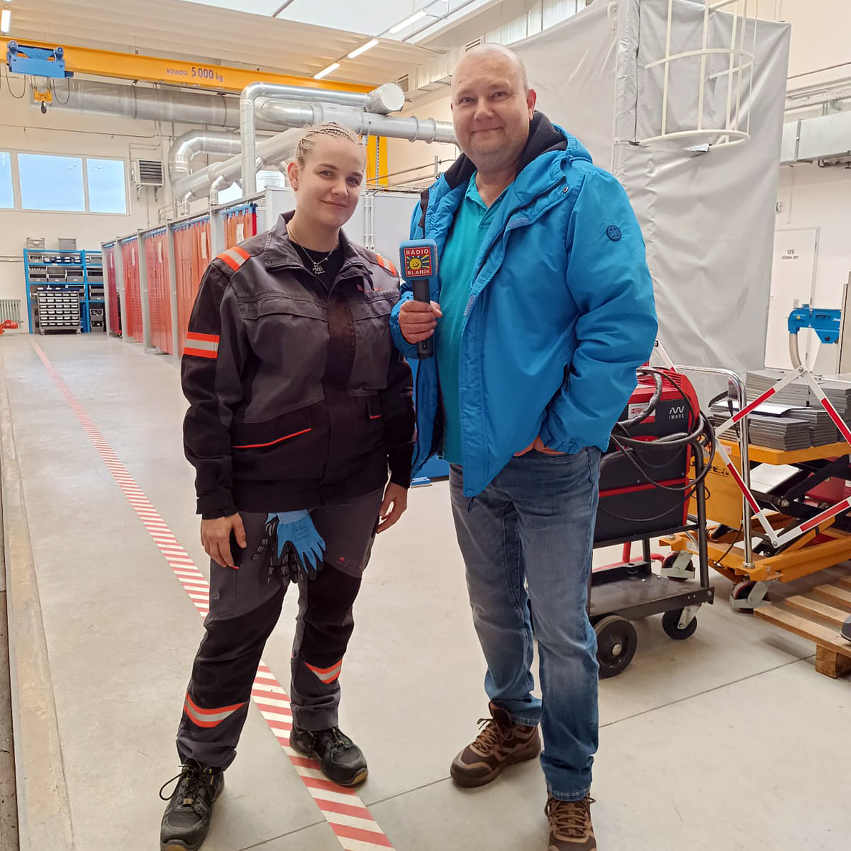 První žena se svářečkou a nové srdce reaktoru: Blanický krajánek Petr hlásí novinky z Temelína!