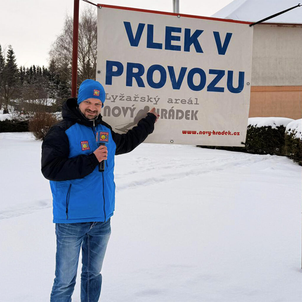 Lyžařský areál v Novém Hrádku