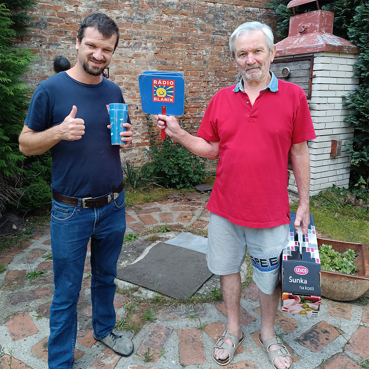 Pan Stanislav z Čeperky vyhrál 7,5 kila šunky od Le & Co!